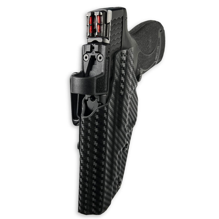 Smith & Wesson M&P Shield Plus 4" Performance Center IWB Tuckable Red Dot Ready w/ Integrated Claw Holster Carbon Fiber 3