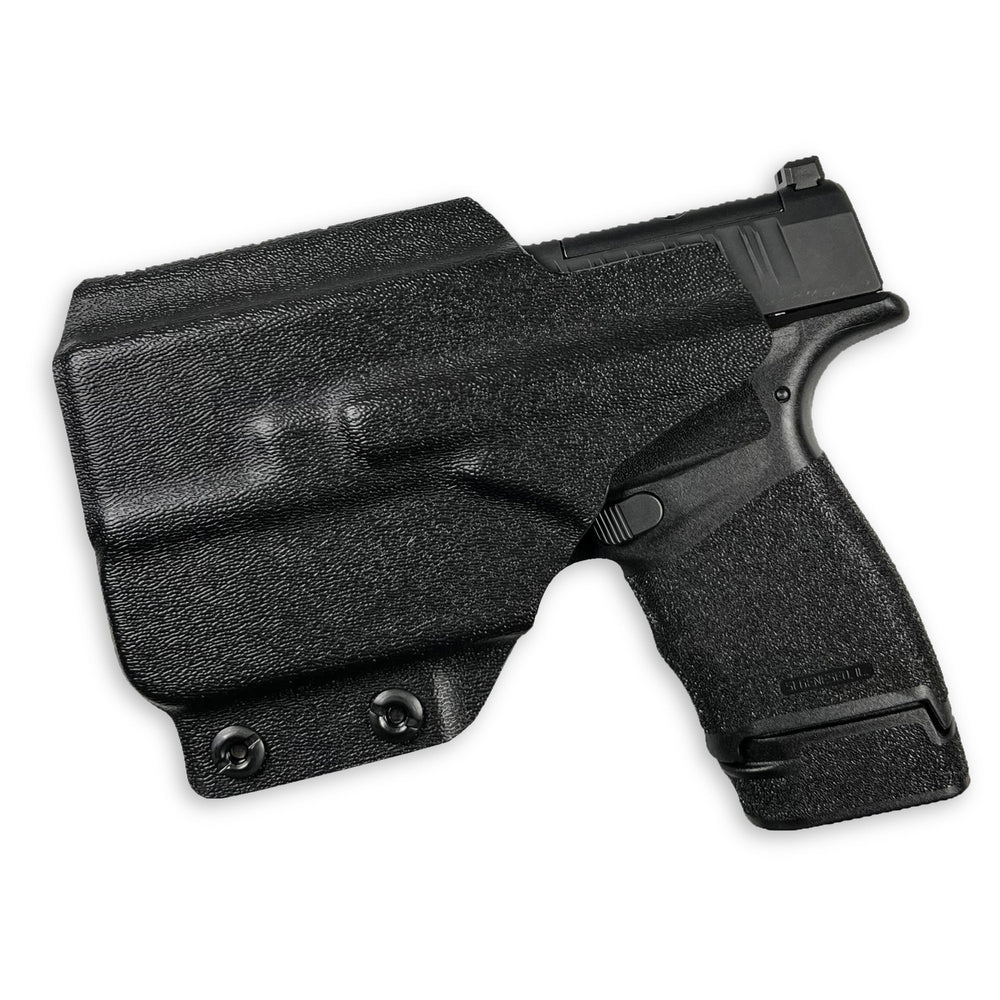 Springfield Hellcat + TLR-6 IWB Tuckable Red Dot Ready w/ Integrated Claw Holster Black 2