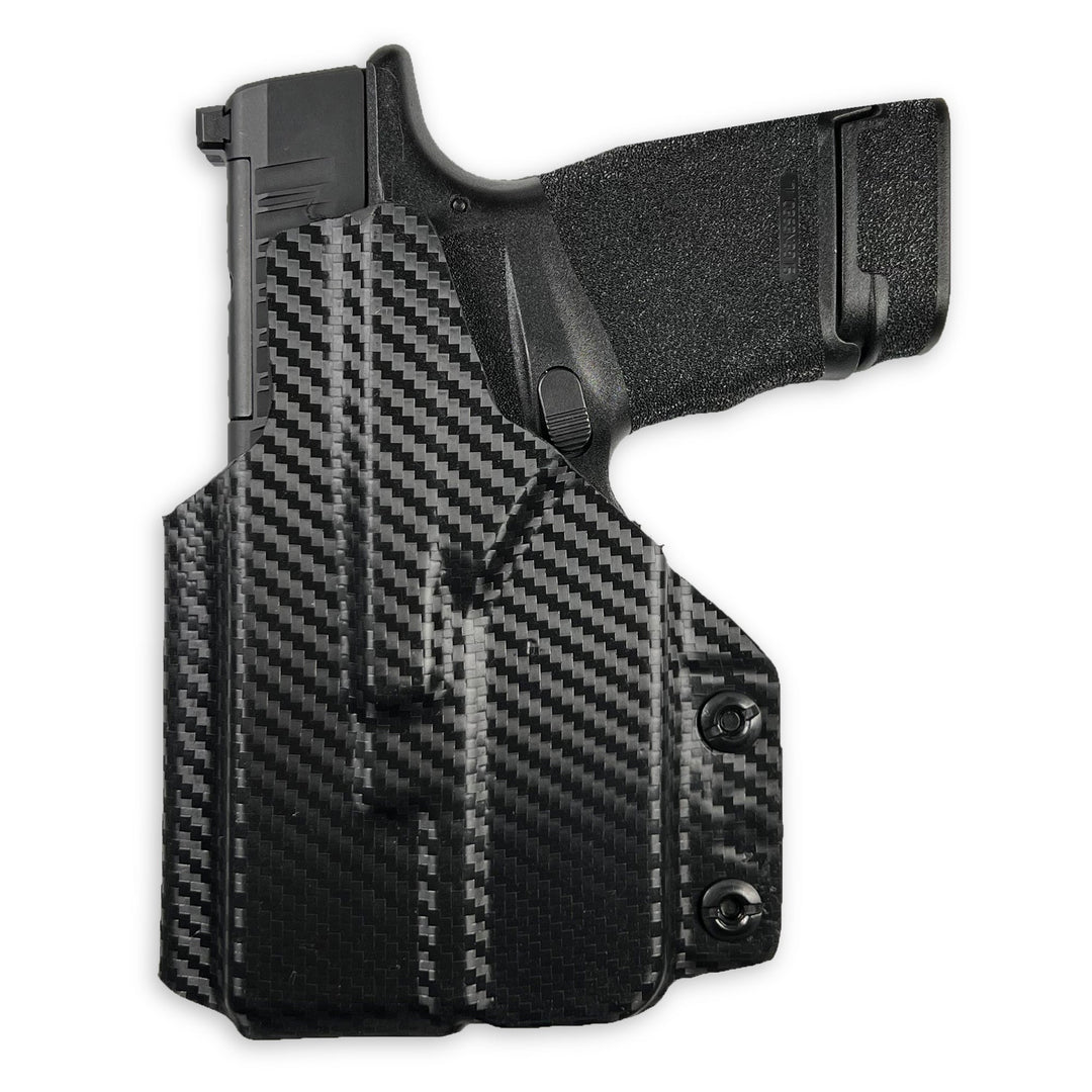 Springfield Hellcat + TLR-6 IWB Tuckable Red Dot Ready w/ Integrated Claw Holster Carbon Fiber 4