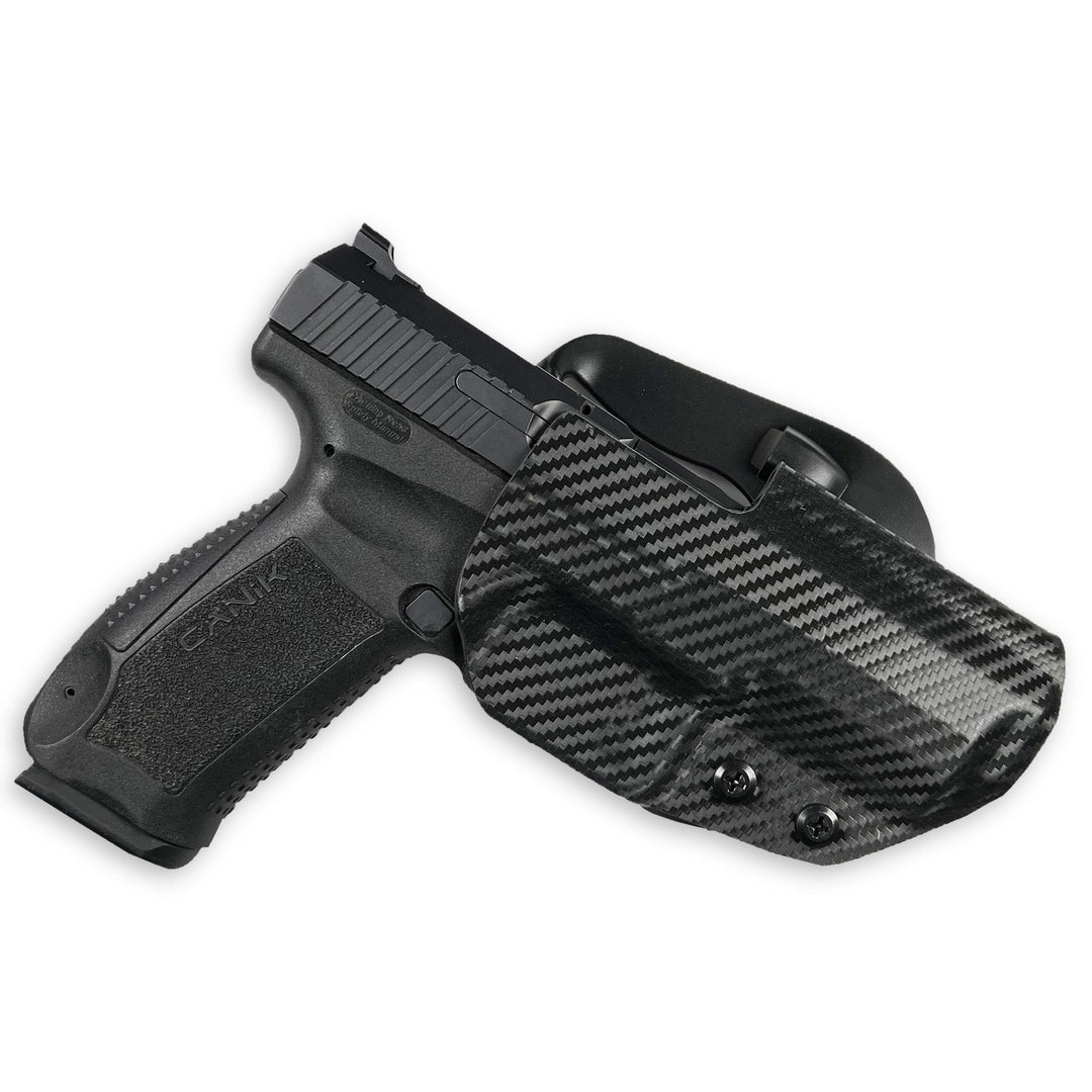 Canik TP9DA OWB Paddle Holster  Carbon Fiber 1