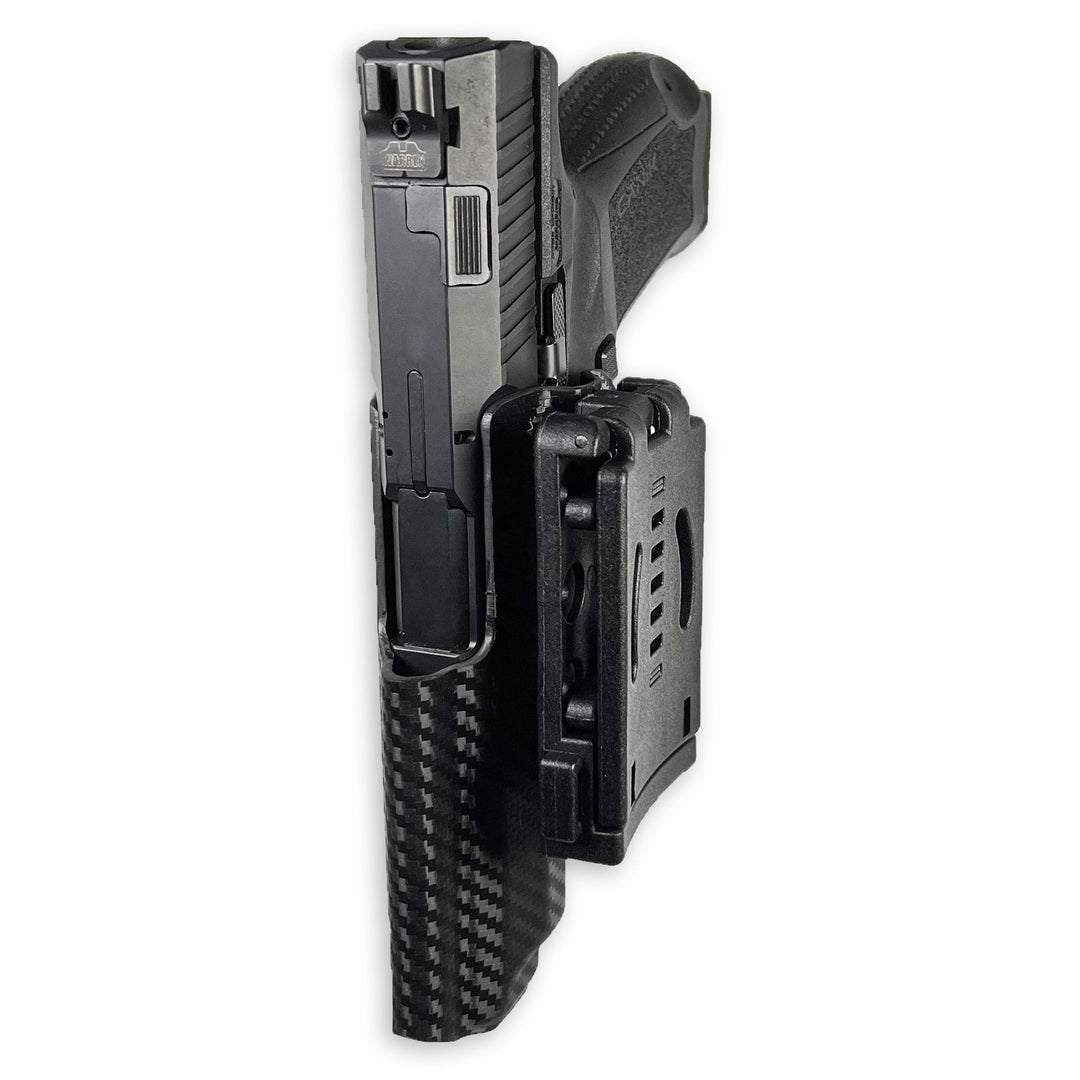 Canik TP9SF FDE OWB Concealment/IDPA Holster Carbon Fiber 4