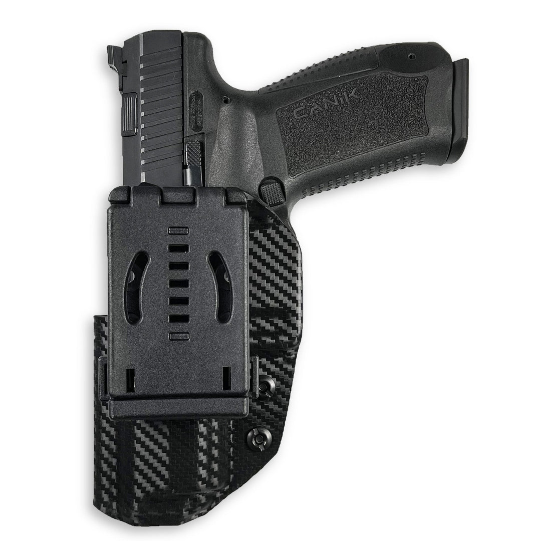 Canik TP9SF Elite Tungsten OWB Concealment/IDPA Holster Carbon Fiber 4