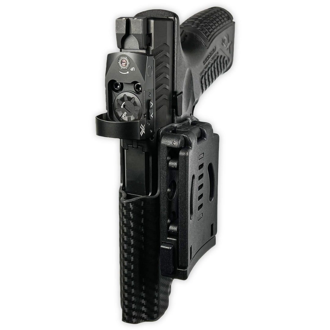 Springfield Armory XD-M Elite 4.5" OWB Concealment/IDPA Holster Carbon Fiber 4