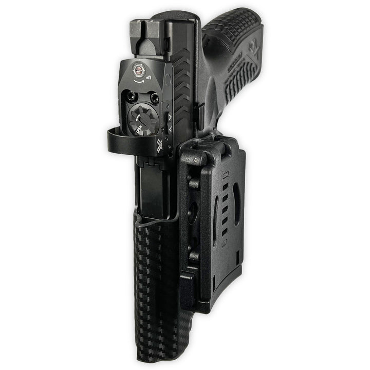 Springfield Armory XD-M Elite 4.5" OWB Concealment/IDPA Holster Carbon Fiber 4