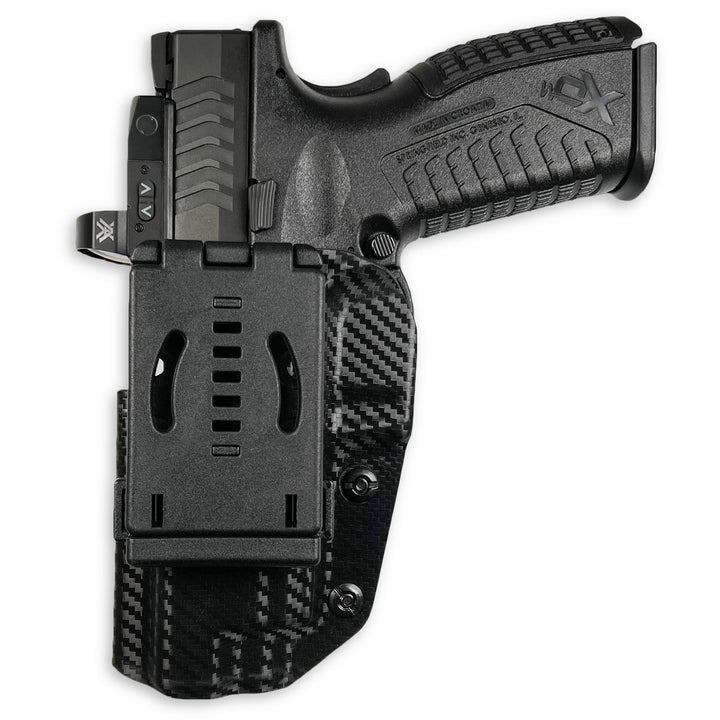 Springfield Armory XD-M Elite 4.5" OWB Concealment/IDPA Holster Carbon Fiber 3