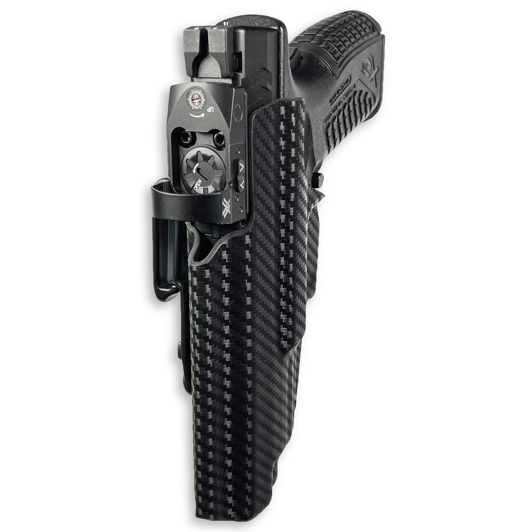 Springfield XD-M Elite 4.5" IWB Tuckable Red Dot Ready w/ Integrated Claw HolsterCarbon Fiber 6