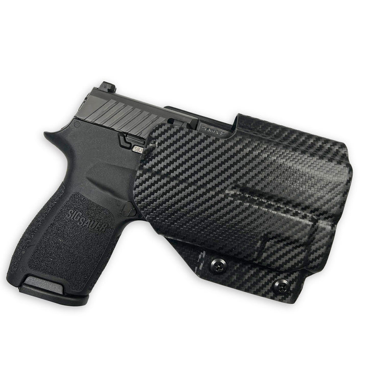 Sig Sauer P320 Compact + TLR-7 OWB Concealment/IDPA Holster Carbon Fiber 1