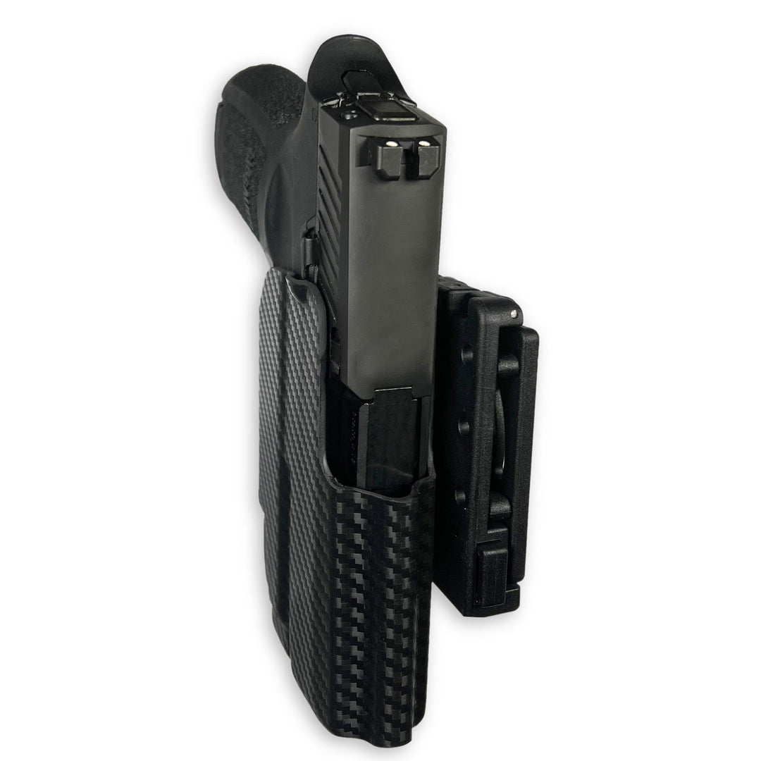 Sig Sauer P320 Compact + TLR-7 OWB Concealment/IDPA Holster Carbon Fiber 4