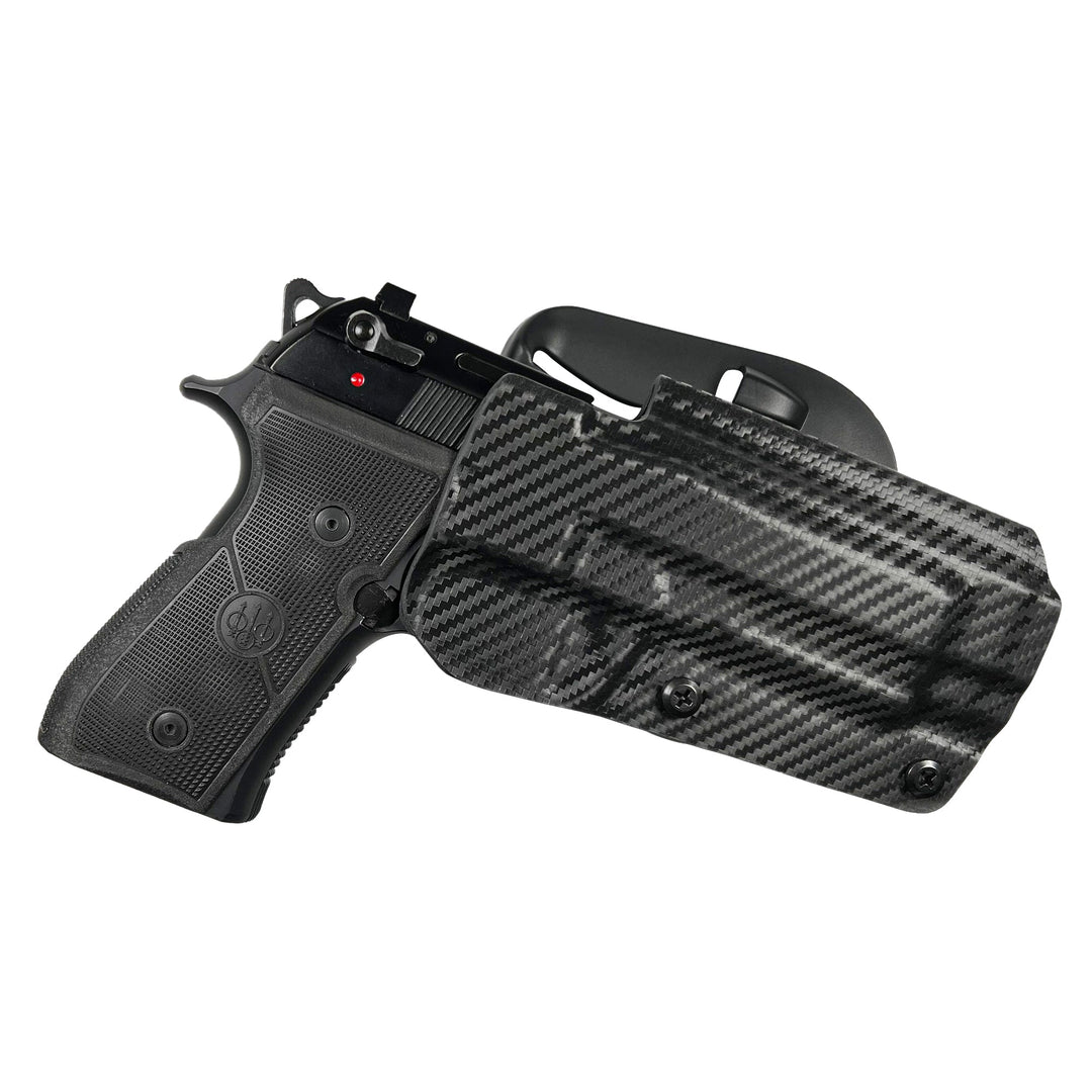 Beretta 92 FS OWB Paddle Holster Carbon Fiber 1