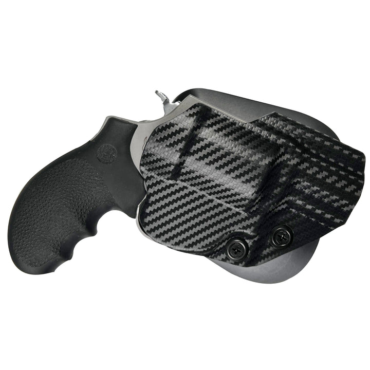 Taurus 856 2" Revolver OWB Paddle Holster  Carbon Fiber 1