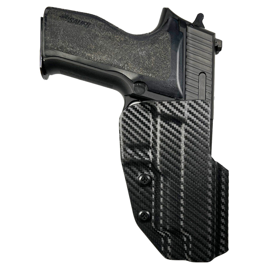 Sig Sauer P226 With Rail OWB Concealment/IDPA Holster Carbon Fiber 3