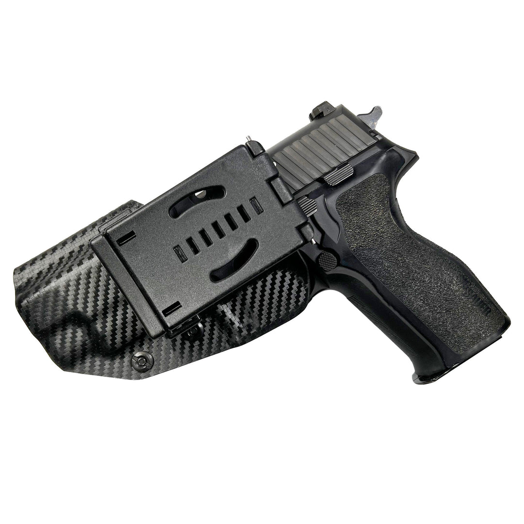 Sig Sauer P226 With Rail OWB Concealment/IDPA Holster Carbon Fiber 2