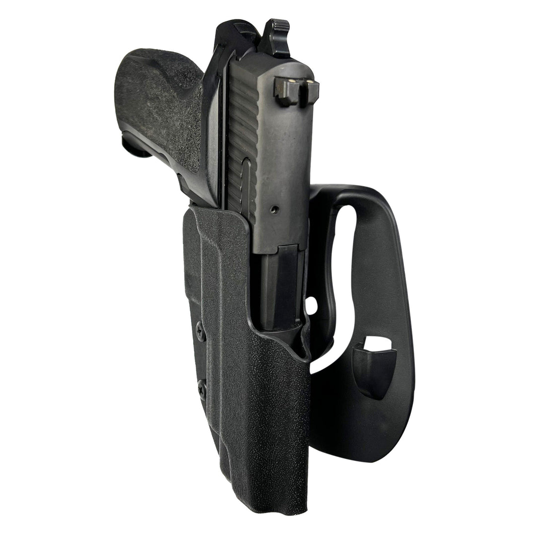 Sig P226 With Rail OWB Paddle Holster Black 3