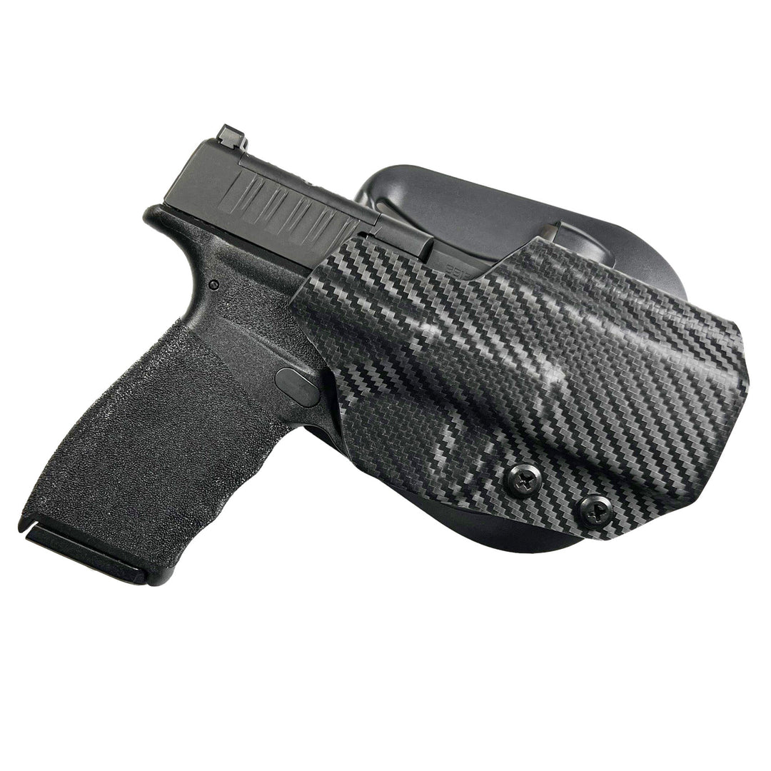 Springfield Hellcat PRO OWB Paddle Holster Carbon Fiber 1