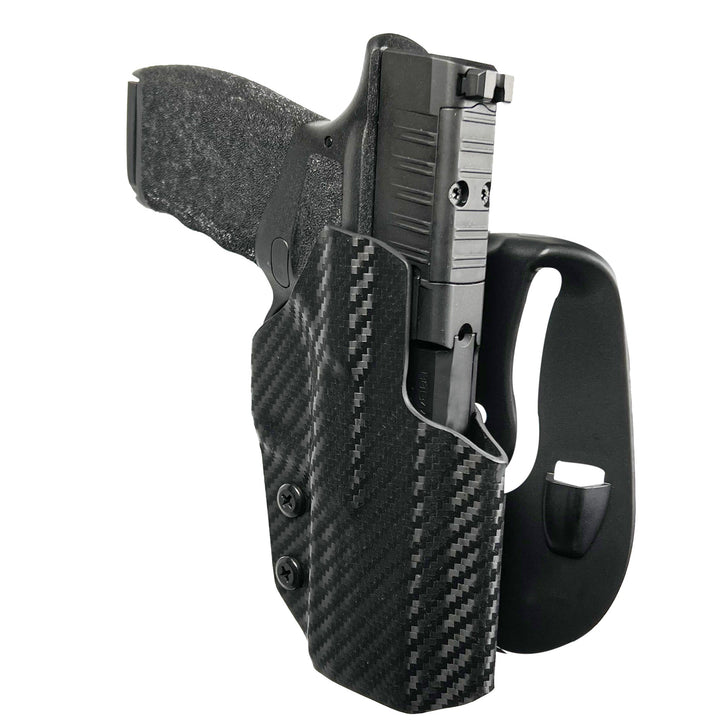 Springfield Hellcat PRO OWB Paddle Holster Carbon Fiber 3