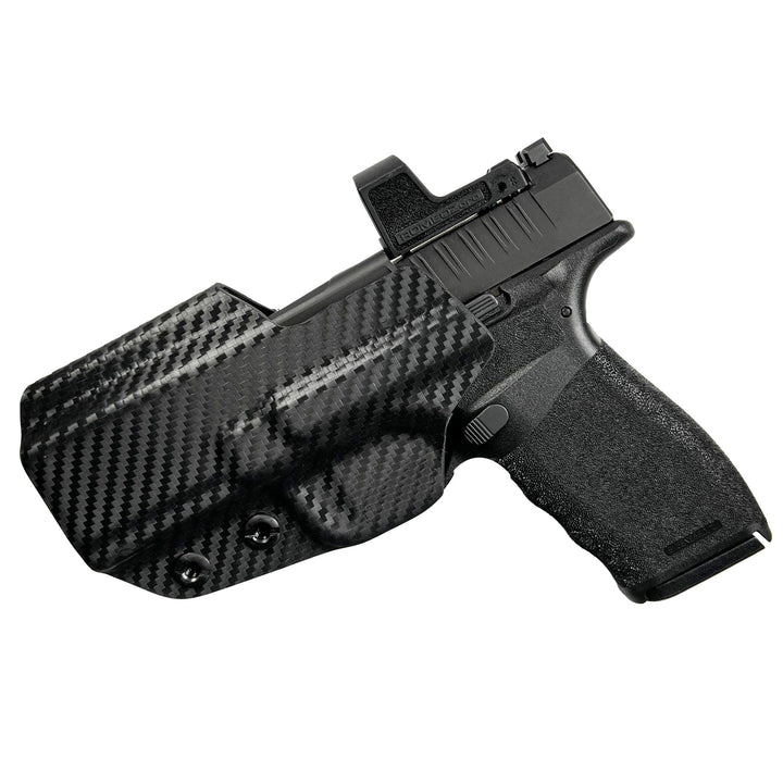 Springfield Hellcat PRO IWB Tuckable Red Dot Ready w/ Integrated Claw Holster Carbon Fiber 2