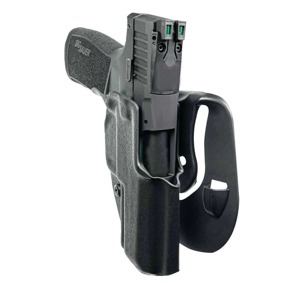 Sig Sauer P322 With Rail OWB Paddle Holster Black 3