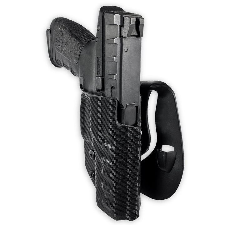 Beretta APX 4.25" (Legacy) OWB Paddle Holster Carbon Fiber 3