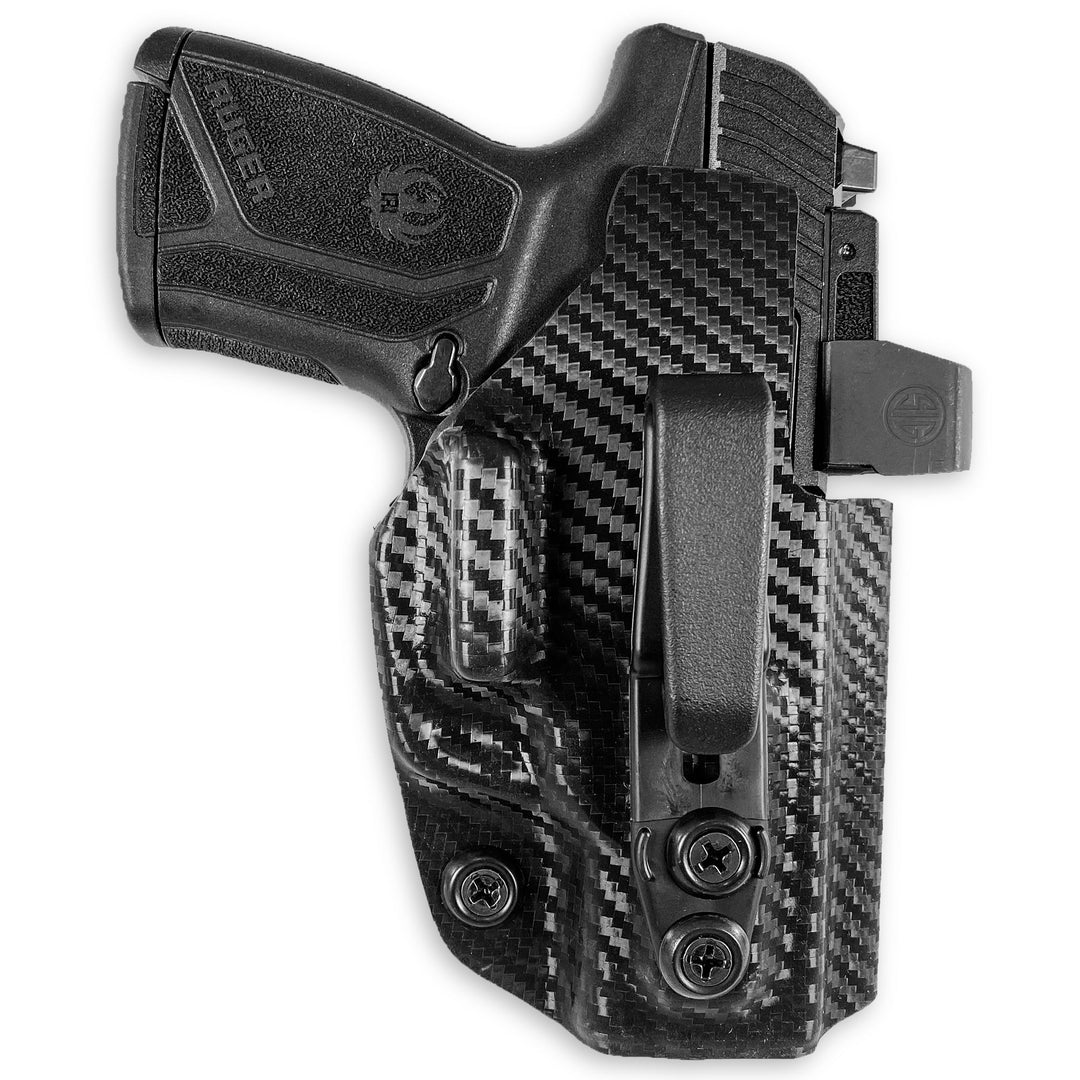 Ruger Max-9 IWB Tuckable Red Dot Ready w/ Integrated Claw Holster Carbon Fiber 2