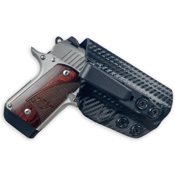 Kimber Micro 9MM IWB Full Cover Classic Tuckable Holster Carbon Fiber 1