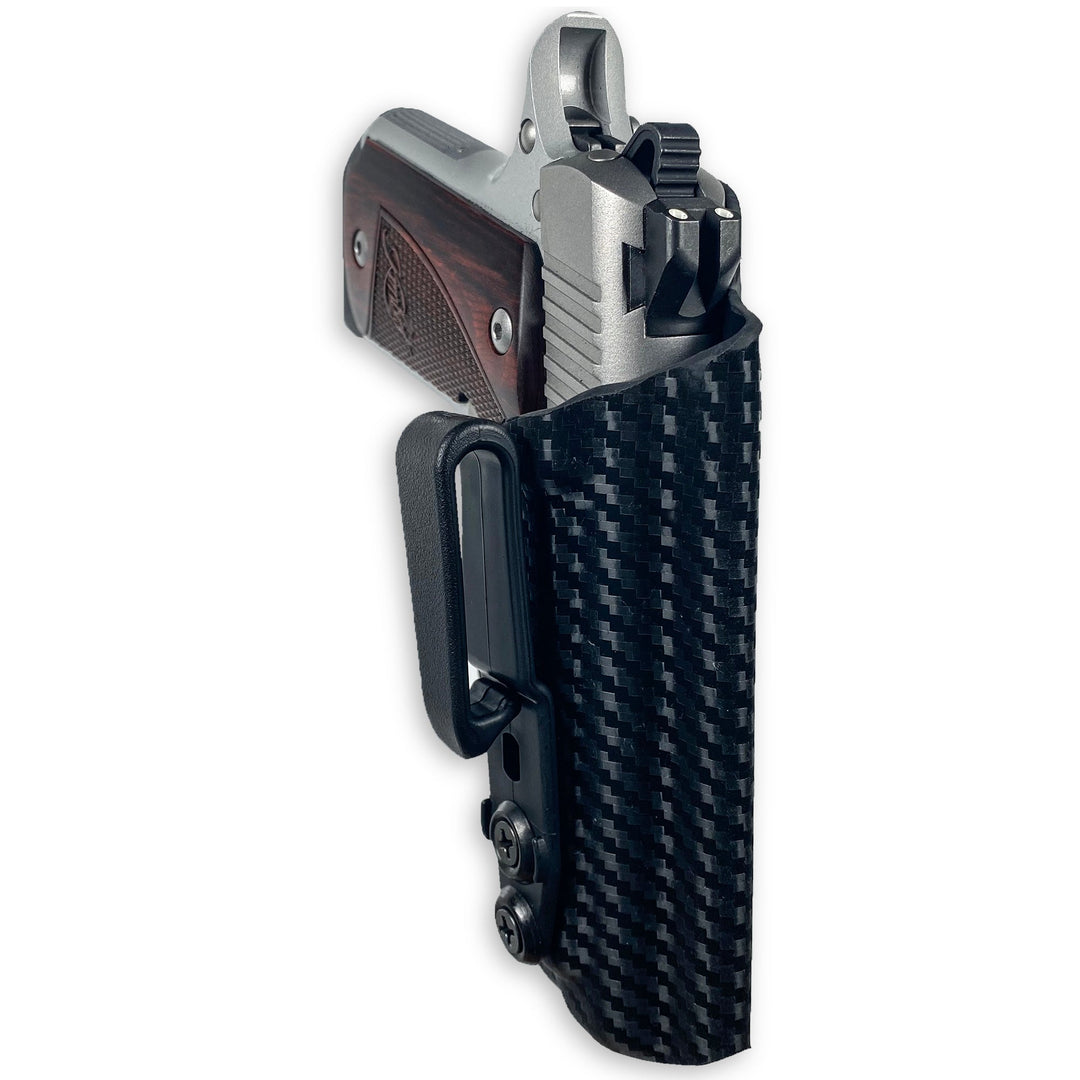 Kimber Micro 9MM IWB Full Cover Classic Tuckable Holster Carbon Fiber 5