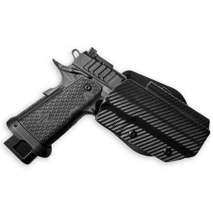 STI Staccato P OWB Paddle Holster Carbon Fiber 1