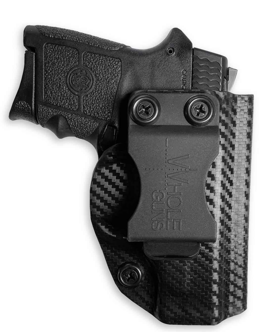 Smith & Wesson M&P Bodyguard 380 IWB Full Cover Classic Holster Carbon Fiber 1