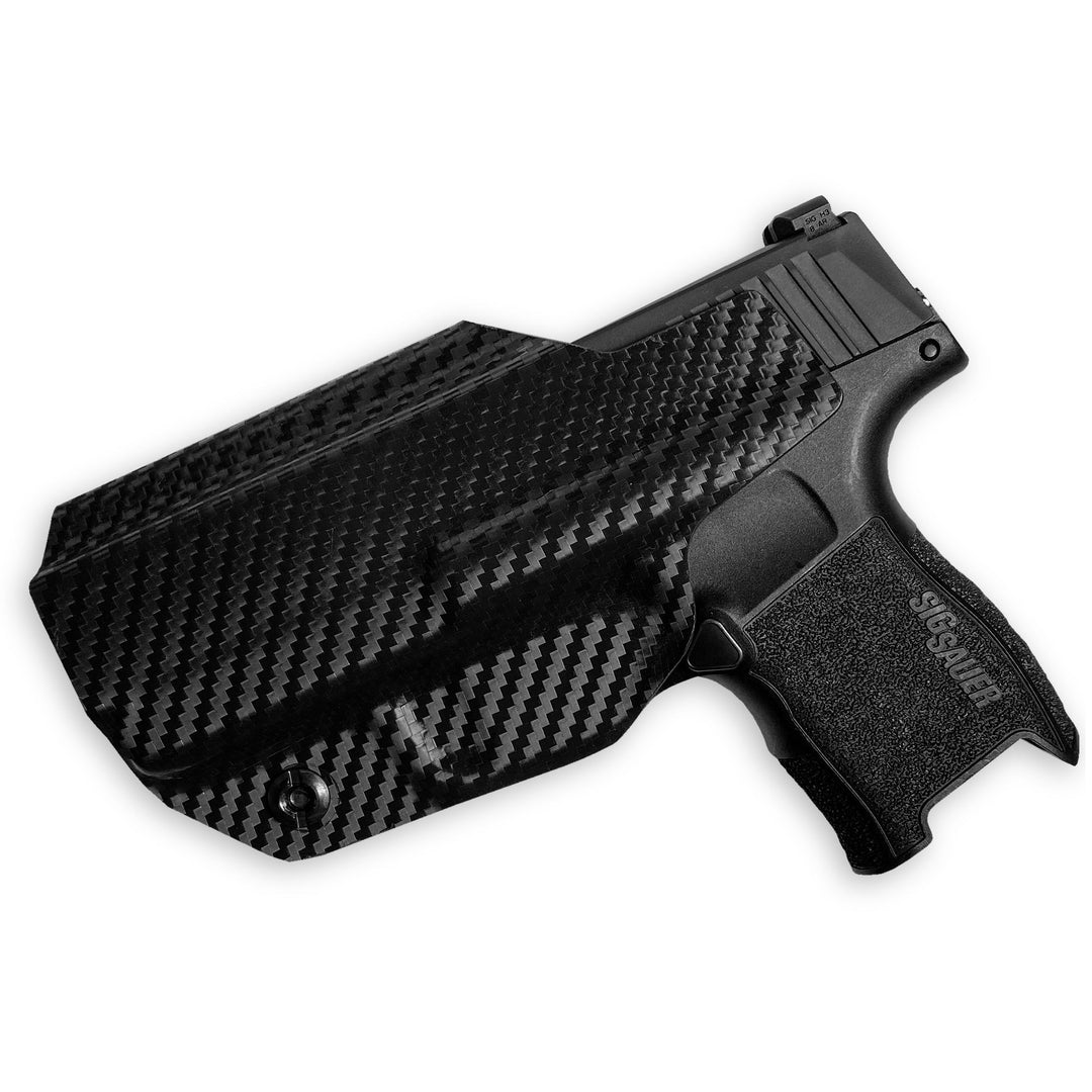 Sig Sauer P365 IWB Tuckable Red Dot Ready w/ Integrated Claw Holster Carbon Fiber 2