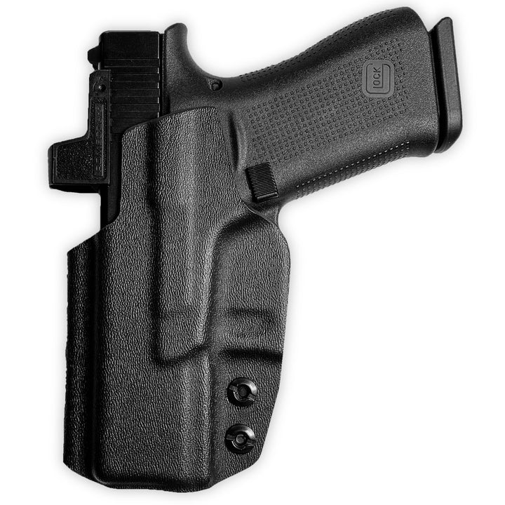 Glock 43X MOS IWB Tuckable Red Dot Ready w/ Integrated Claw Holster Black 4