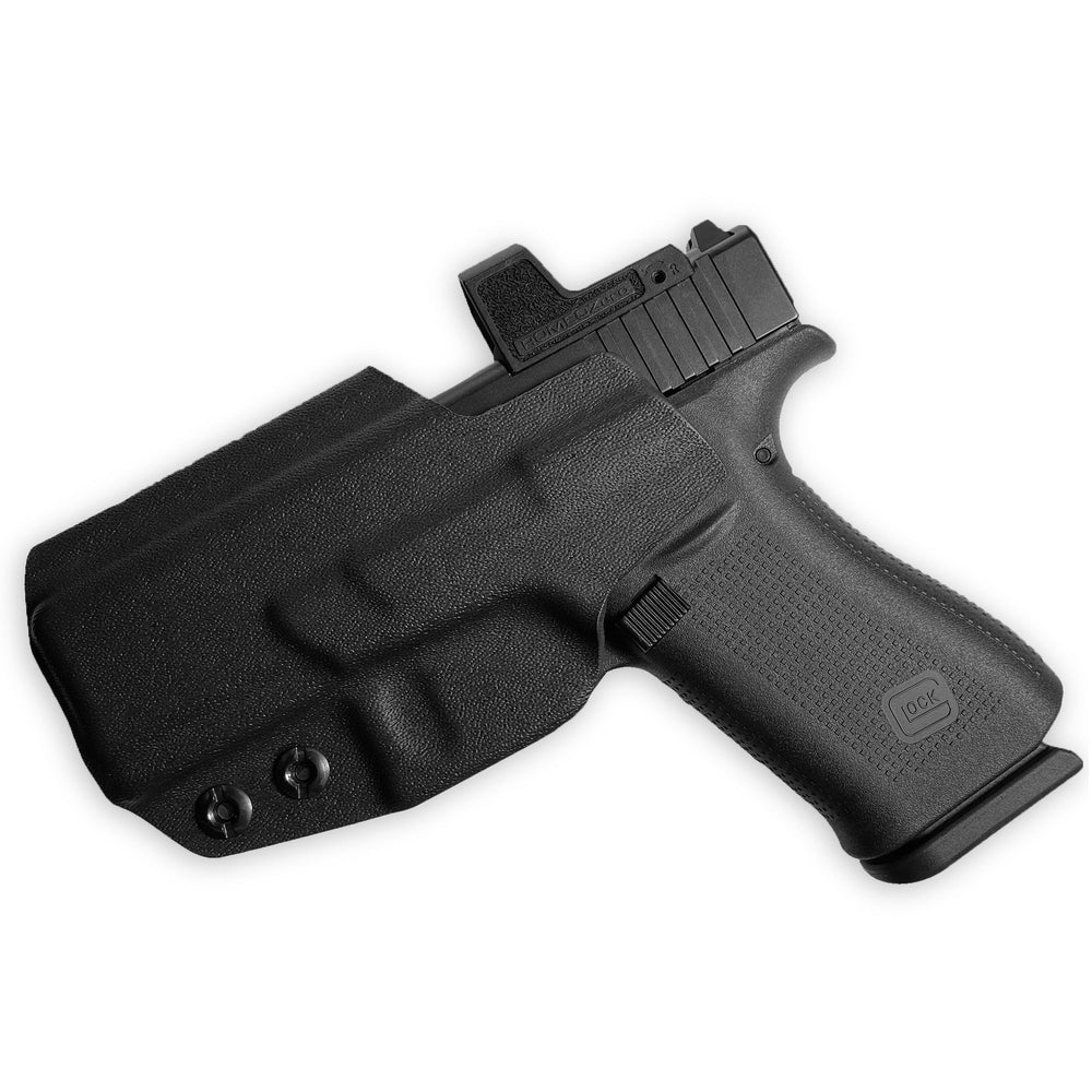 Glock 43X MOS IWB Tuckable Red Dot Ready w/ Integrated Claw Holster Black 2