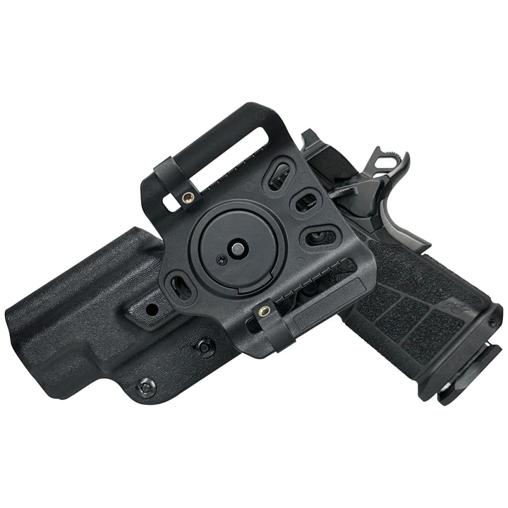 Kimber 1911 DS Warrior OWB Quick detach Belt Loop Holster Black 2