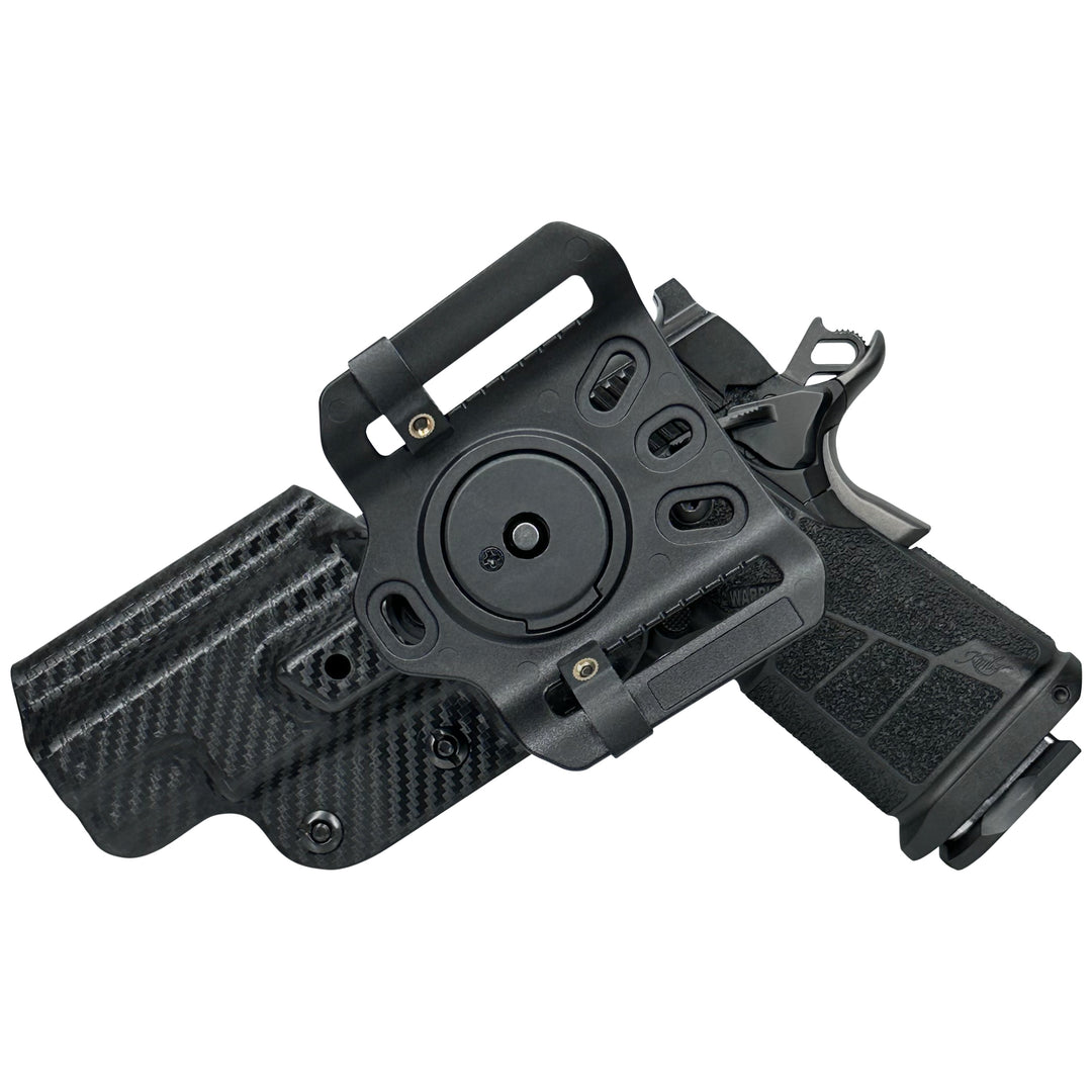Kimber 1911 DS Warrior OWB Quick detach Belt Loop Holster CF2