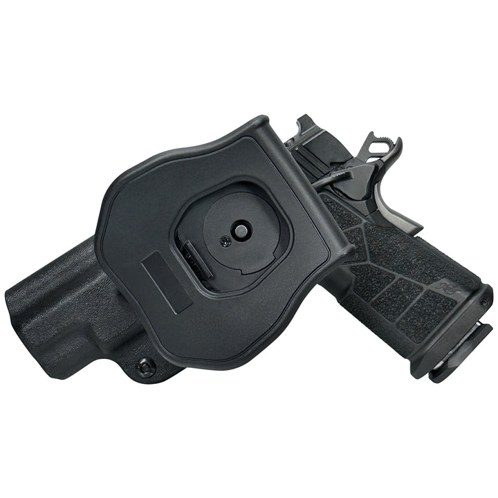 Kimber 1911 DS Warrior OWB Quick detach Paddle Holster Black 2