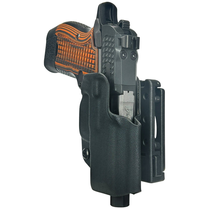 Kimber CDS9 with Rail  OWB Concealment/IDPA Holster Black 3