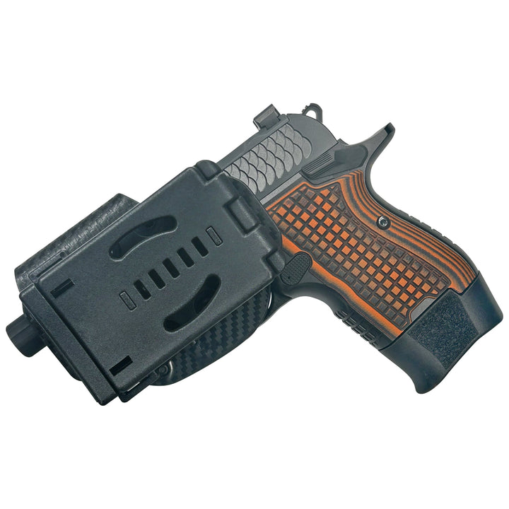 Kimber CDS9 with Rail OWB Concealment/IDPA Holster Carbon Fiber 2