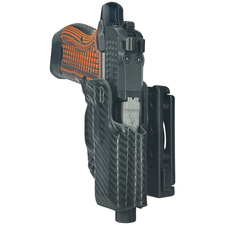 Kimber CDS9 with Rail OWB Concealment/IDPA Holster Carbon Fiber 3