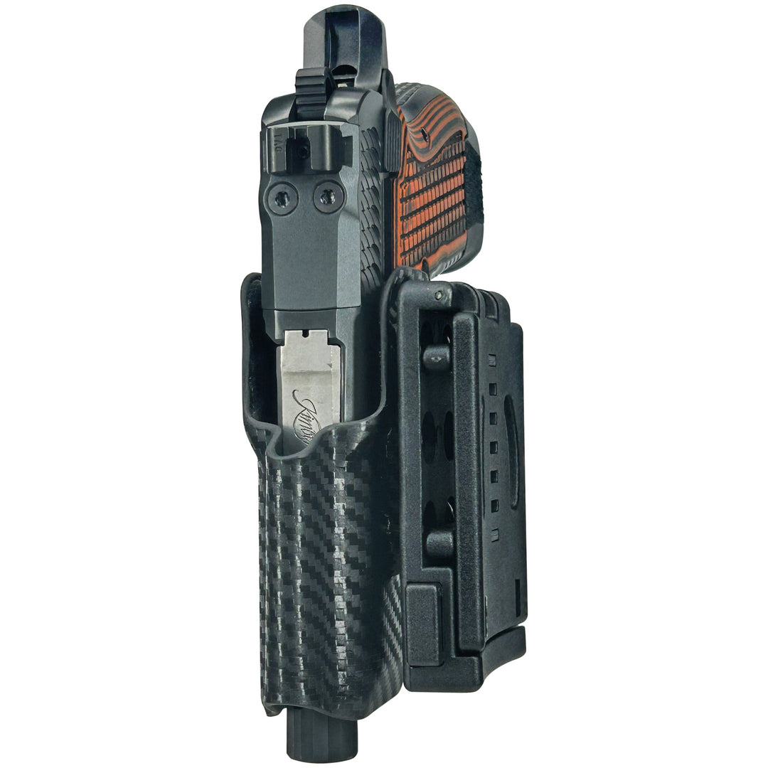 Kimber CDS9 with Rail OWB Concealment/IDPA Holster Carbon Fiber 4