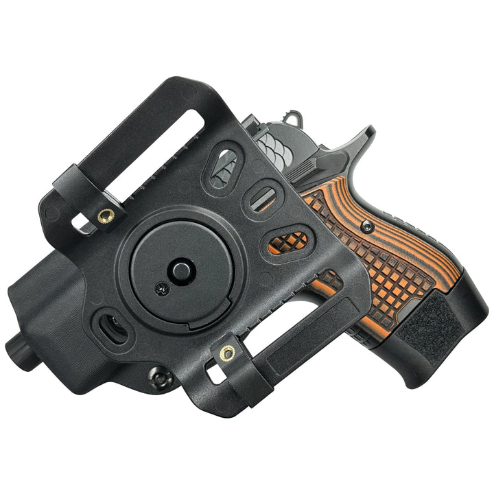 Kimber CDS9 OWB Quick detach Belt Loop Holster Black 2