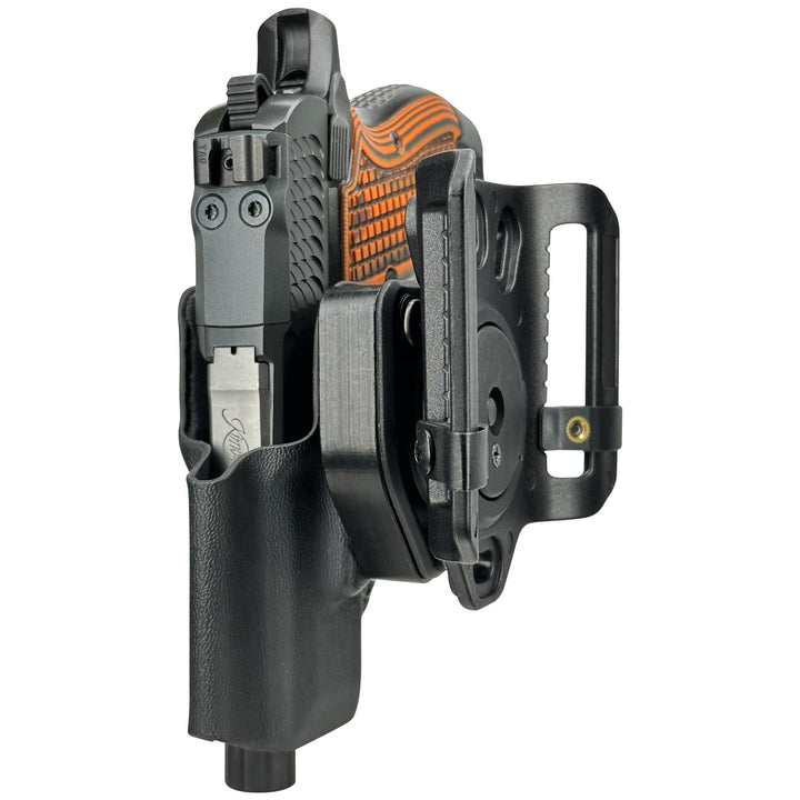 Kimber CDS9 OWB Quick detach Belt Loop Holster Black 3