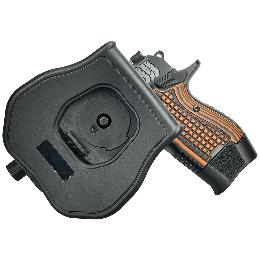 Kimber CDS9 OWB Quick detach Paddle Holster Black 2
