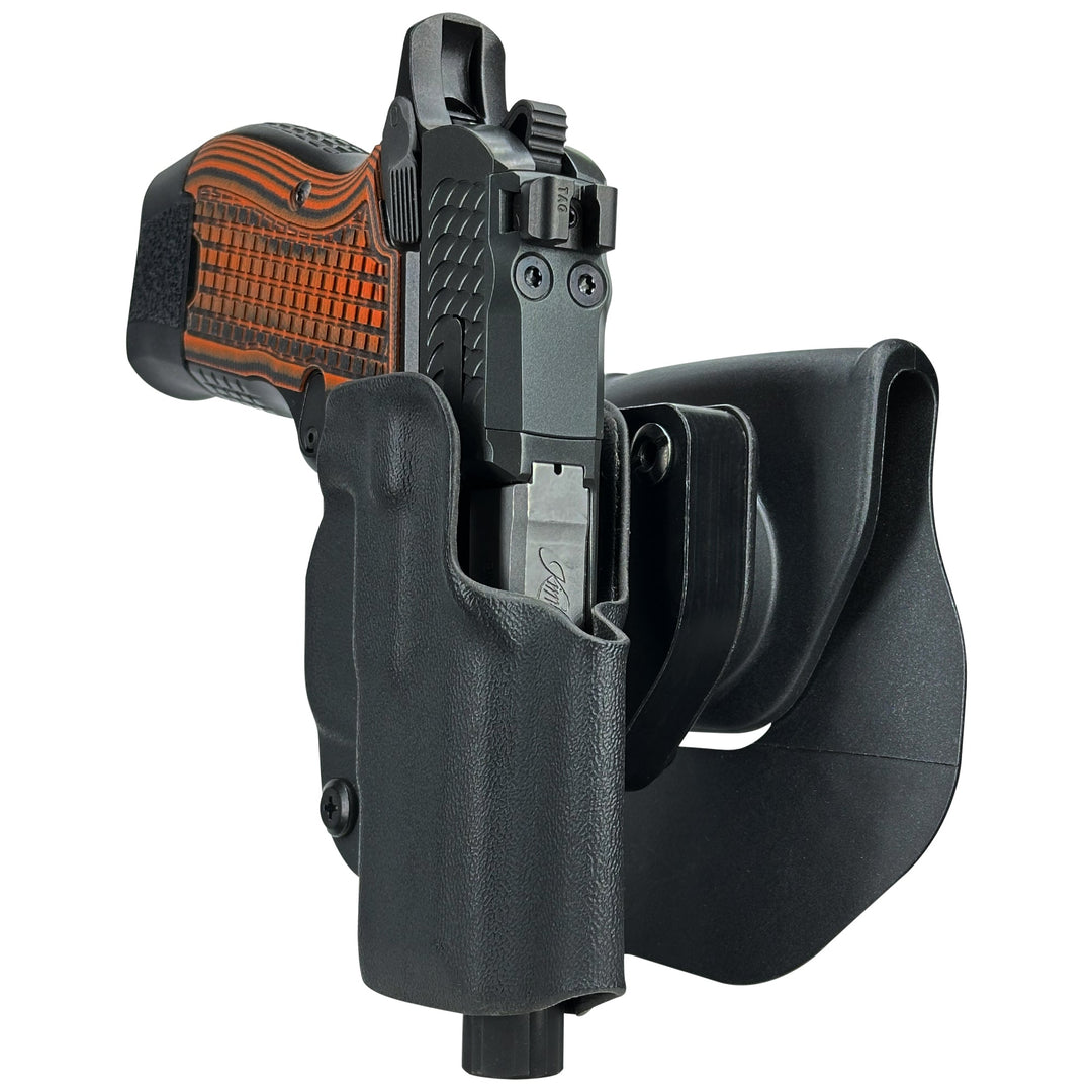 Kimber CDS9 OWB Quick detach Paddle Holster Black 3