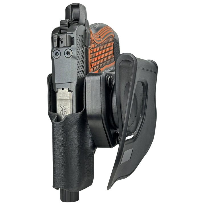 Kimber CDS9 OWB Quick detach Paddle Holster Black 4