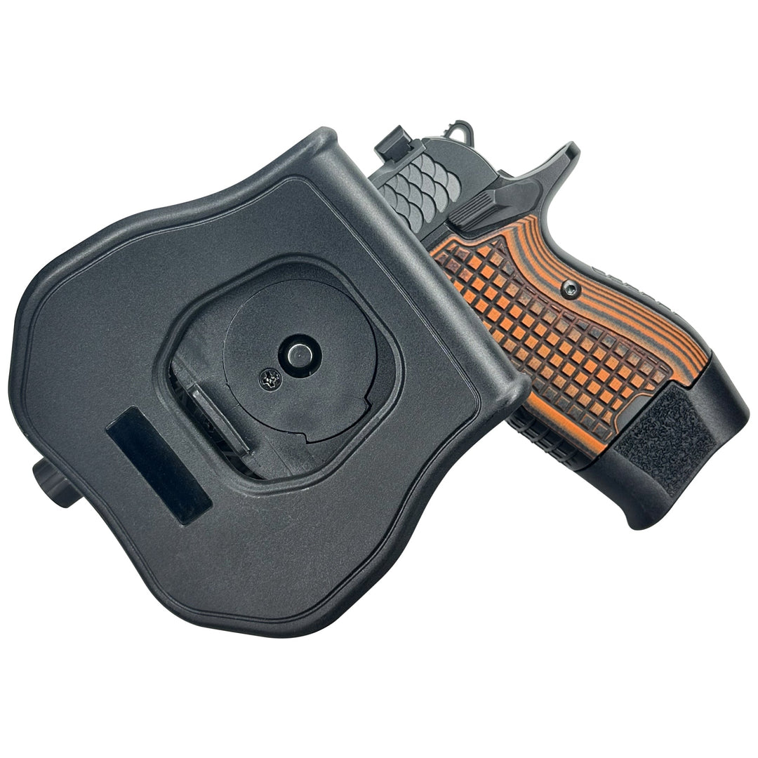 Kimber CDS9 OWB Quick detach Paddle Holster Carbon Fiber 2