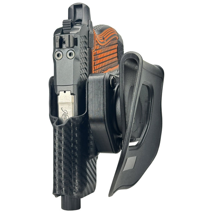 Kimber CDS9 OWB Quick detach Paddle Holster Carbon Fiber 4
