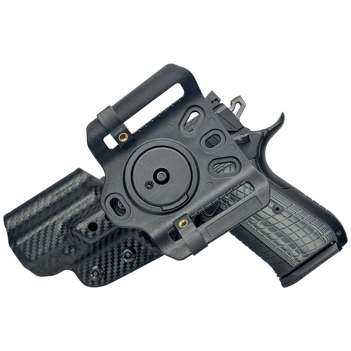 Kimber KDS9c (No Rail) OWB Quick detach Belt Loop Holster CF2