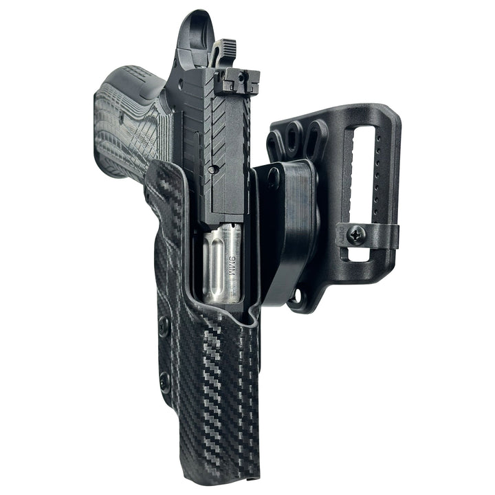 Kimber KDS9c (No Rail) OWB Quick detach Belt Loop Holster CF3