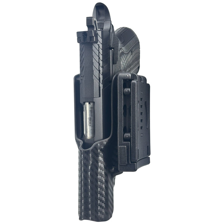 Kimber KDS9c (No Rail) OWB Concealment/IDPA Holster Carbon Fiber 3