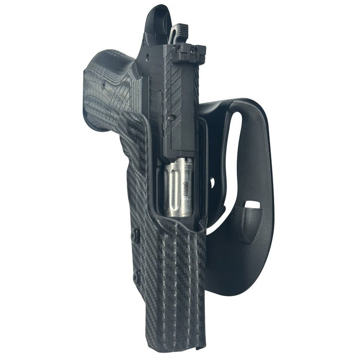 Kimber KDS9c (No Rail) OWB Paddle Holster CF 3