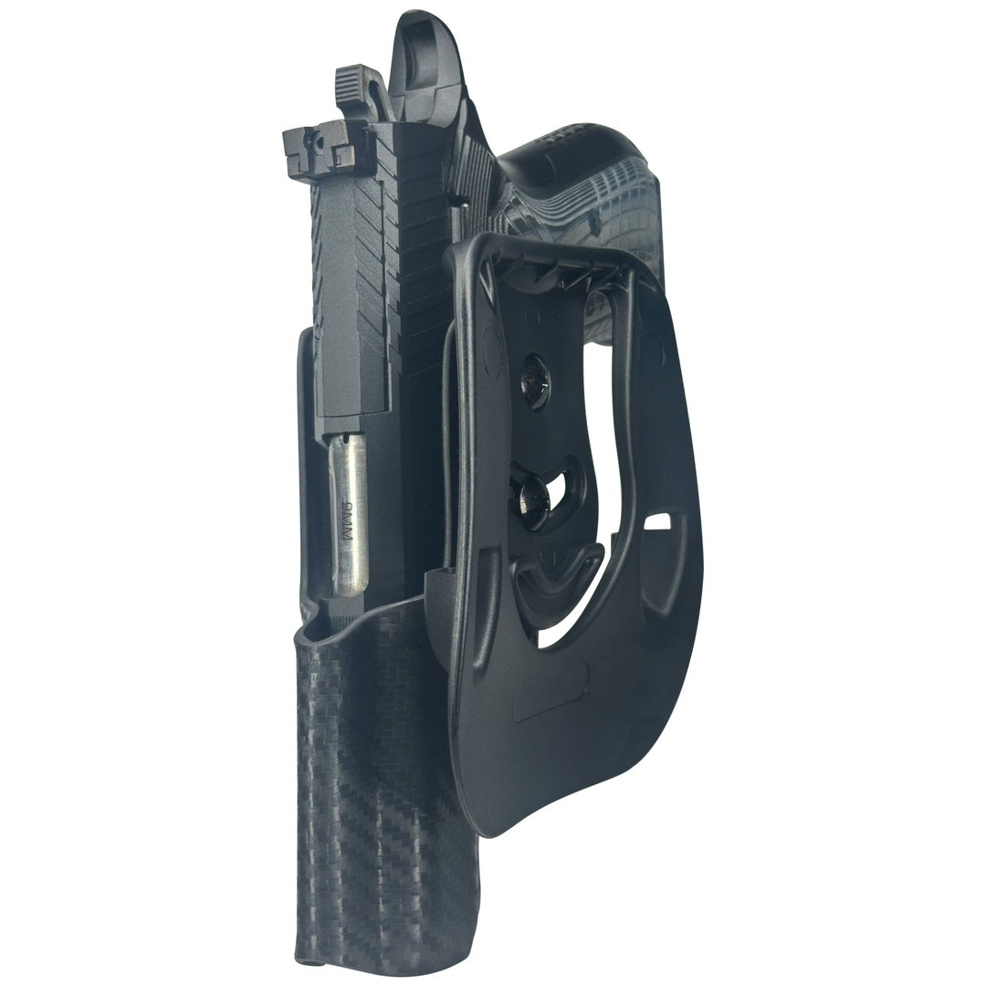 Kimber KDS9c (No Rail) OWB Paddle Holster CF 4