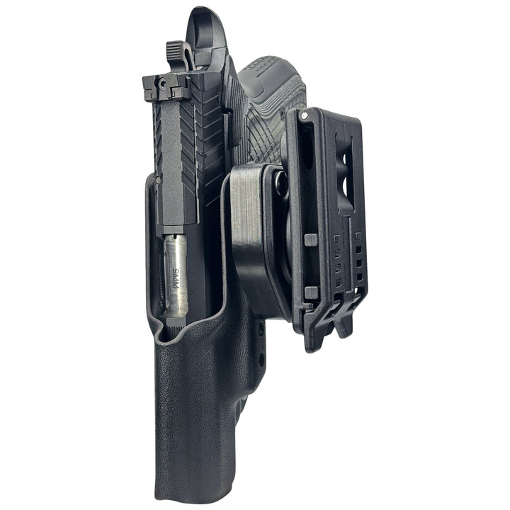 Kimber KDS9c (No Rail) OWB Quick Detach IDPA Holster Black 4